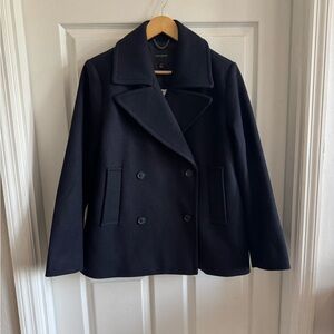 Banana Republic Factory Navy Peacoat